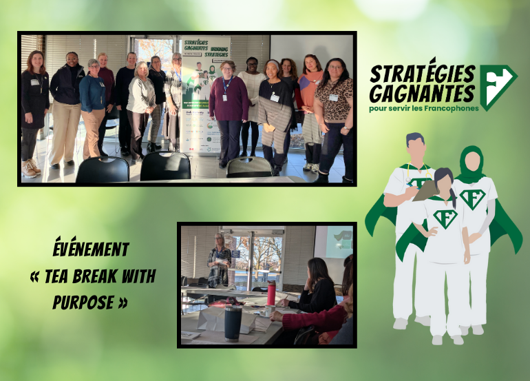 Stratégies gagnantes: « Tea Break with a Purpose »